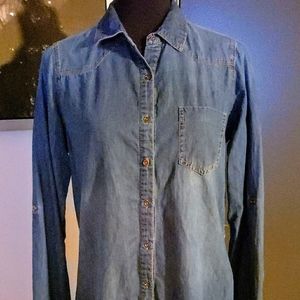 C'est Toi Denim Shirt Dress
